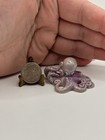 Vintage Retired Hagen Renaker Purple Octopus Nautical Animal Figurine Trinket
