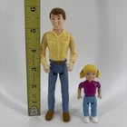 Playskool Dollhouse Family Dad Father Loving Family Daughter Girl Child Vintage