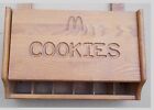 Vintage Mcdonald s Restaurant Wooden Cookie Box Store Display Hanger