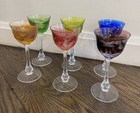 Six Whiskey Birds Of The Wild By Mosher Cut Bird Scenes 7 1 4    H X 3    W