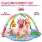 2-in-1 Baby Play Mat Baby Gym tummy Time Mat For Floor Activity Gym With 5 Senso