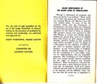 Major Benevolences Of The Grand Lodge Of Pennsylvania Pamphlet No 6 Freemasonry