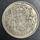 1945 Canada 50 Cents Silver Coin  62