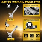 Front Left Power Window Regulator Without Motor For Nissan Maxima 2009-2014