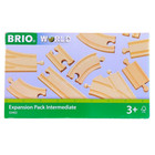 2 X Brio World Expansion Pack Intermediate Wooden Train Set For Kids