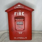 Vintage Gamewell Fire Alarm Box Cast Iron Pull Station  12 