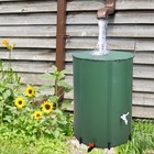 100-gallon Collapsible Rain Barrel  Portable Water Storage Tank W  Filter Spigot