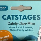 Petstages  3-pack  Catnip Chew Mice Catstages Dental Orang   Blue 327