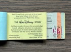 Vtg 70s Walt Disney World Magic Kingdom 16 Adventures Ticket Book 11 Tix Used