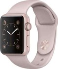 Apple Watch Series 1 38mm Aluminum Case Pink Sand Sport Band Smartwatch -   