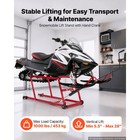Uimoso Snowmobile Lift Stand With Adjustable Height  manual Hand Crank  5 5 -28 