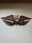 Sexton Patriotic American Eagle Shield Aluminum Wall Plaque 8    Vintage Usa July4