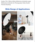 Godox Large 75    Parabolic Reflective Umbrella For Photography
