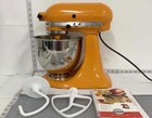 Kitchenaide Artisian Stand Mixer 5 Quart Tilt Tangerine Color Open Box