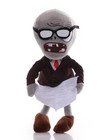 Plants Vs Zombies Newspaper Zombie Plush Toy 30cm Soft Stuffed Doll Pvz Gift