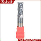 5pcs 1 2  4 Flute 1-1 4  Loc Carbide End Mill 3  Overall Length-tialn Coated New