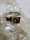 Erica Courtney Vintage Sterling Silver Peridot Ring Sz 7 25