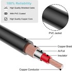 Av Extension Cable - Gold Plated 3 Rc-a Male To 3 Female 3ft 1m  