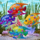 Sunreek 9 Inches Metal Fish Wall Art  Coastal Beach 9 X 5 9 Inches  Fish-a