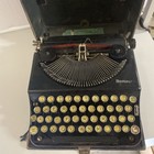 Vintage antique Portable  Remington No 3 Typewriter W  Case Na44089