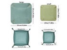 Valet Tray 2 Size Combined Pu Leather Jewelry For Women And Man Portable Catc   