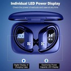 Bluetooth 5 0 Wireless Earbuds Mic Earphone Ear-hook Sport Waterproof Headphones