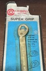 Nos Vintage Champion Tools Chrom-vanadium 3 8-13 16 Super-grip 15-22mm 9-14mm