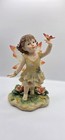 Faerie Glen Mirosun Fg8057 2007 Girl Butterfly Fairy Figurine Retired Nib