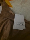 Auden So Soft Pull Over Wire Free Scoop Neck Bralette Muave Size L 2pack