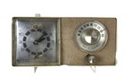 Beige Ivory Vintage 1965 General Electric Model C-403d Am Clock Radio Works