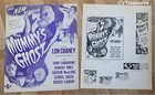 Mummy s Ghost Original Classic Horror Uncut Movie Theater Pressbook Lon Chaney