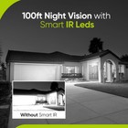 Sannce Hd 1080p Outdoor Security Camera Cctv Surveillance Ir 100ft Night Vision 
