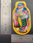 Vintage Small Tin Litho Party Clickers Lady   Clown Lion Noisemakers