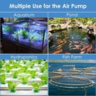 Quiet Aquarium Air Pump 200 317 475gph High Pressure Commercial Air Pump Pond  