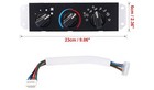 X Autohaux Hvac Heater Climate Control Panel With Blower Motor Switch A c