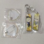 Yuri On Ice Collectibles 4pc Acrylic Badges And Heart Keychains Limited Set