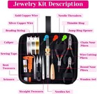 Jewelry Making Kit For Adults With Tools Earring Charms Wires Findings Helping