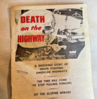 Strange Bizarre Death On The Highway 1959 Booklet Highway Safety With Photos
