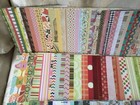 Huge 6x6 Scrapbook Paper Lot 200  Sheets many Themes   Patterns new