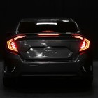 For Honda Civic Sedan 4dr Led Sequential Turn Signals Tail Lights Black Smoke