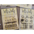 Will  n Way Stamp Kit Bundle Alphabet  Holidays  Wedding  Animals  Flowers  r