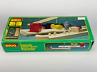 Brio  33379  Barge And Cranewooden Railway Trains Nib Vintage 1980 s