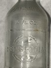 Vintage 10oz Pepsi Cola Textured Glass Bottle