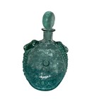 Ture Berglund Swedish Vintage Decanter And Cup Set Cracked Effect Mid Century