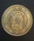 Vintage Crown  Amusement Metal Game Token Coin