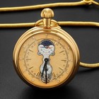 Tourbillon Day moon Phase Display Pocket Watch mens London Vintage Pjx014-gold