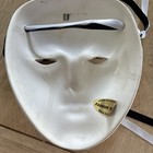 Vintage 80   s 90   s Painted Ceramic Masquerade Mask Wall Hanging Decor