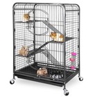 Powder Coated House For Hamster 4-tier Ferret Cat Cage Guinea Pig Chinchilla 37 