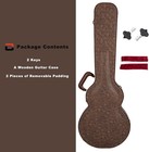 Crossrock Electric Guitar Case Fits Prs Se Standard Solid Body Guitar-right-hand