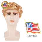 Funny Celebrity Wig Presidential Candidate Political Donald Trump Wig Costume Wi